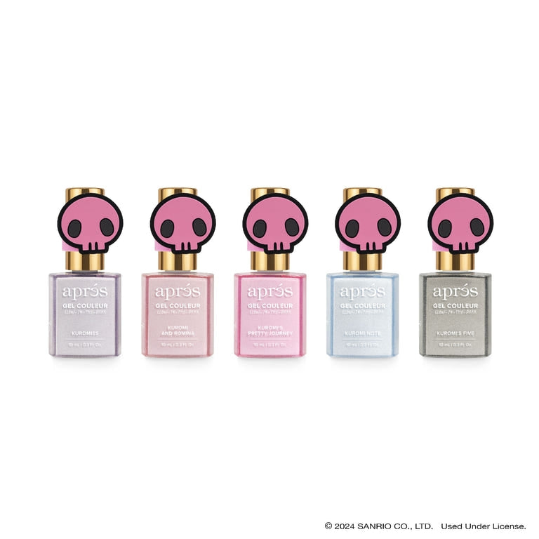 Apres - Kuromi Caty Eye Gel Couleur (Set Of 5) - Gel Polish at Beyond Polish