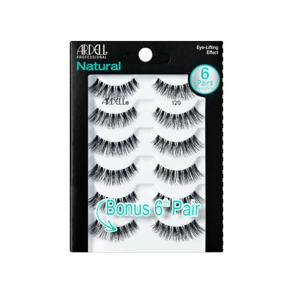 Ardell - Strip Lashes Multipacks 6 pck - Natural 120 - Eyes at Beyond Polish