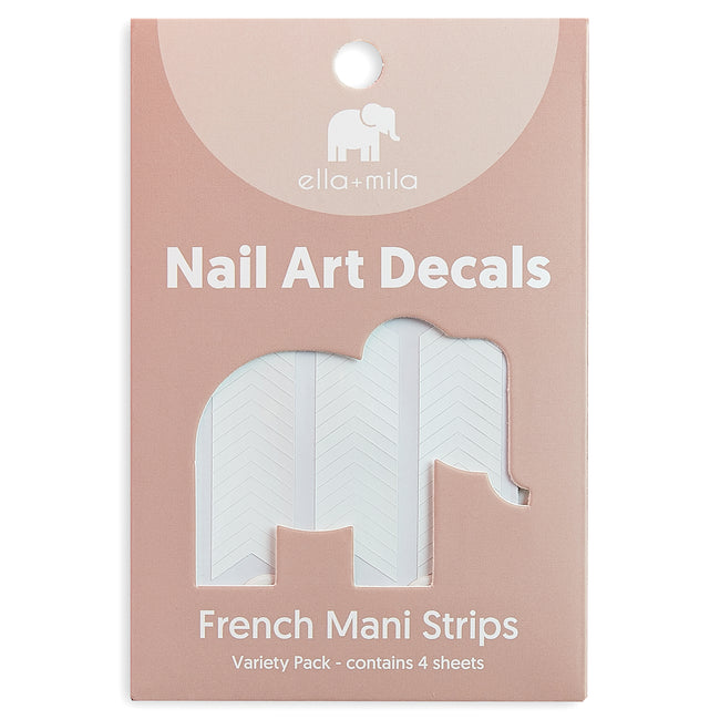 ella+mila - Nail Art Decal - French Mani Strips - Nail Art at Beyond Polish