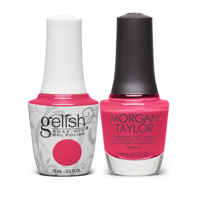 Gelish & Morgan Taylor Combo - Got Some Altitude - Gel & Lacquer Polish at Beyond Polish