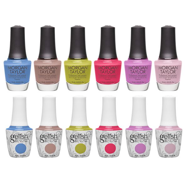 Gelish & Morgan Taylor Combo - Up In The Air Summer 2024 - 12pc Set - Gel & Lacquer Polish at Beyond Polish