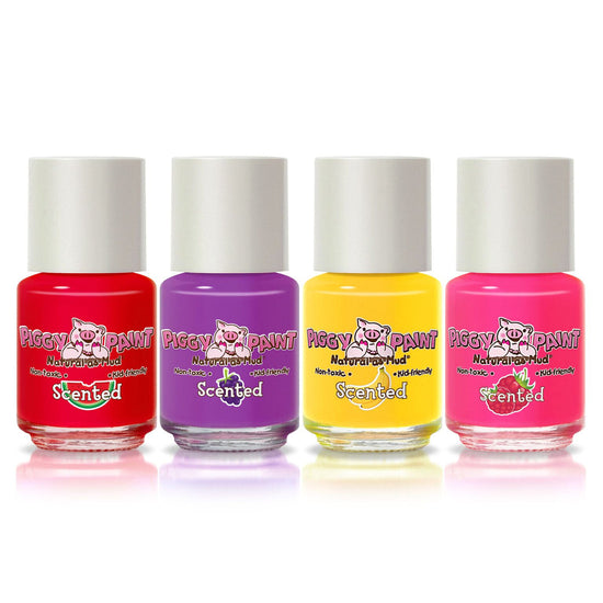 Piggy Paint Nail Polish Set - Scented Silly Unicorns 4 Polish - Gift Set - Nail Lacquer at Beyond Polish