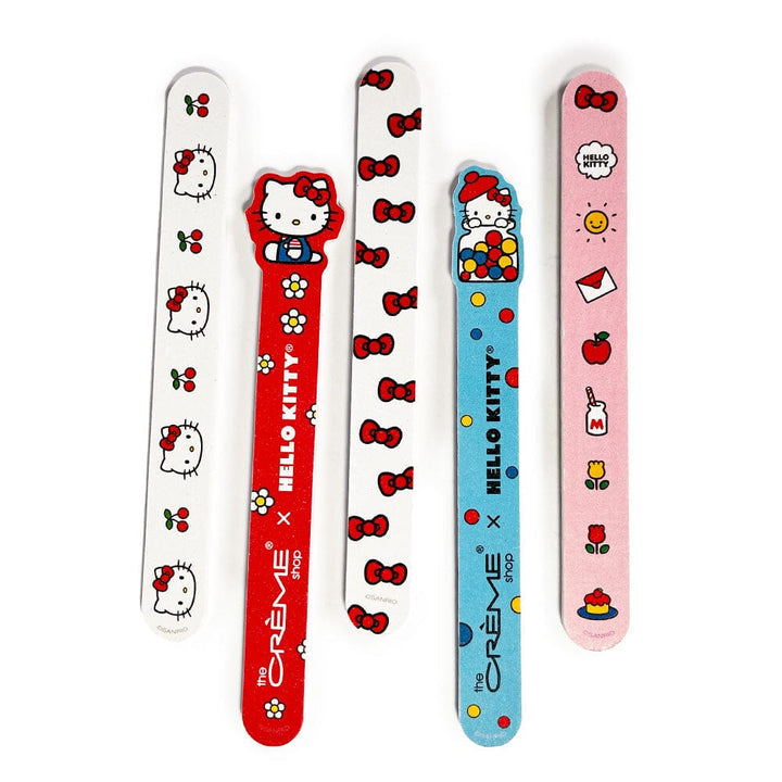 The Creme Shop x Hello Kitty - Flawless Nail File (5pc Set - Red) - Manicure & Pedicure Tools at Beyond Polish