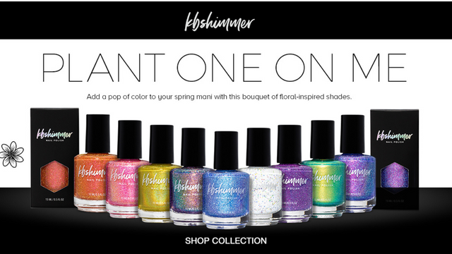 KBShimmer Plant One On Me: 9 Fresh Spring Colors