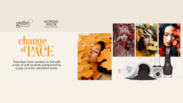 Gelish & Morgan Taylor Change Of Pace Fall 2023